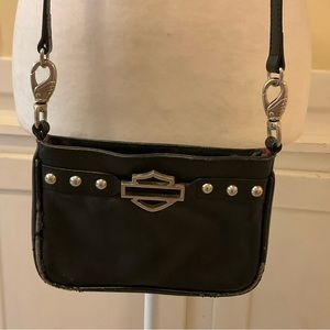 Ladies leather Harley Davidson crossbody bag